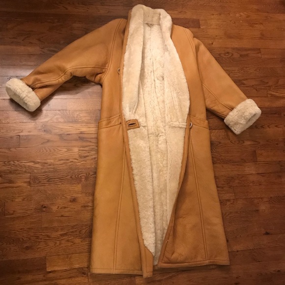💯 % Sherling Floor Length Coat 🧥 - Picture 7 of 8